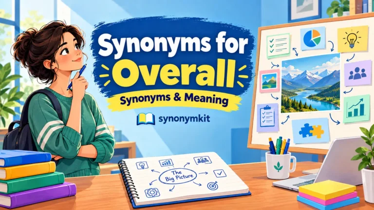 synonyms for overall