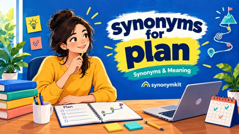 synonyms for plan