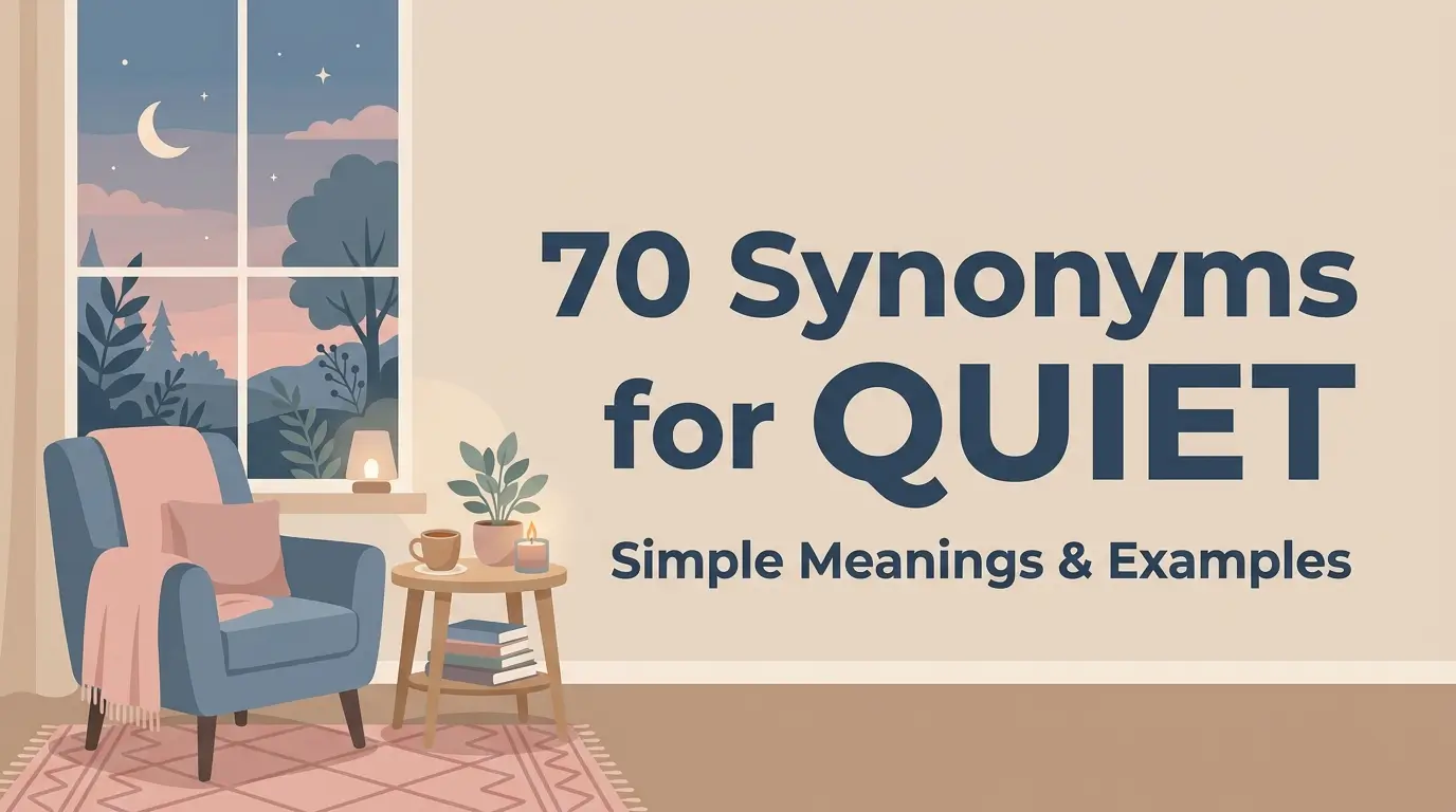 synonyms for quiet