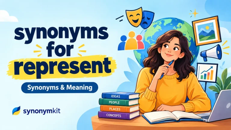 synonyms for represent