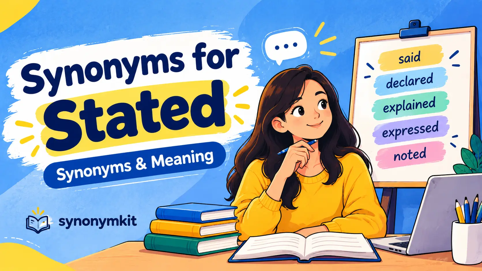 synonyms for stated