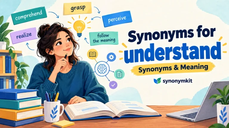 synonyms for understand