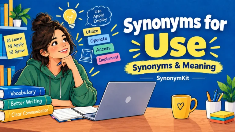 synonyms for use