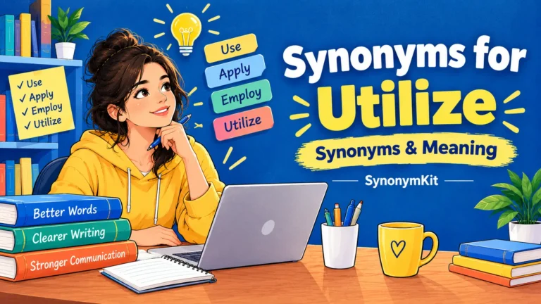 synonyms for utilize