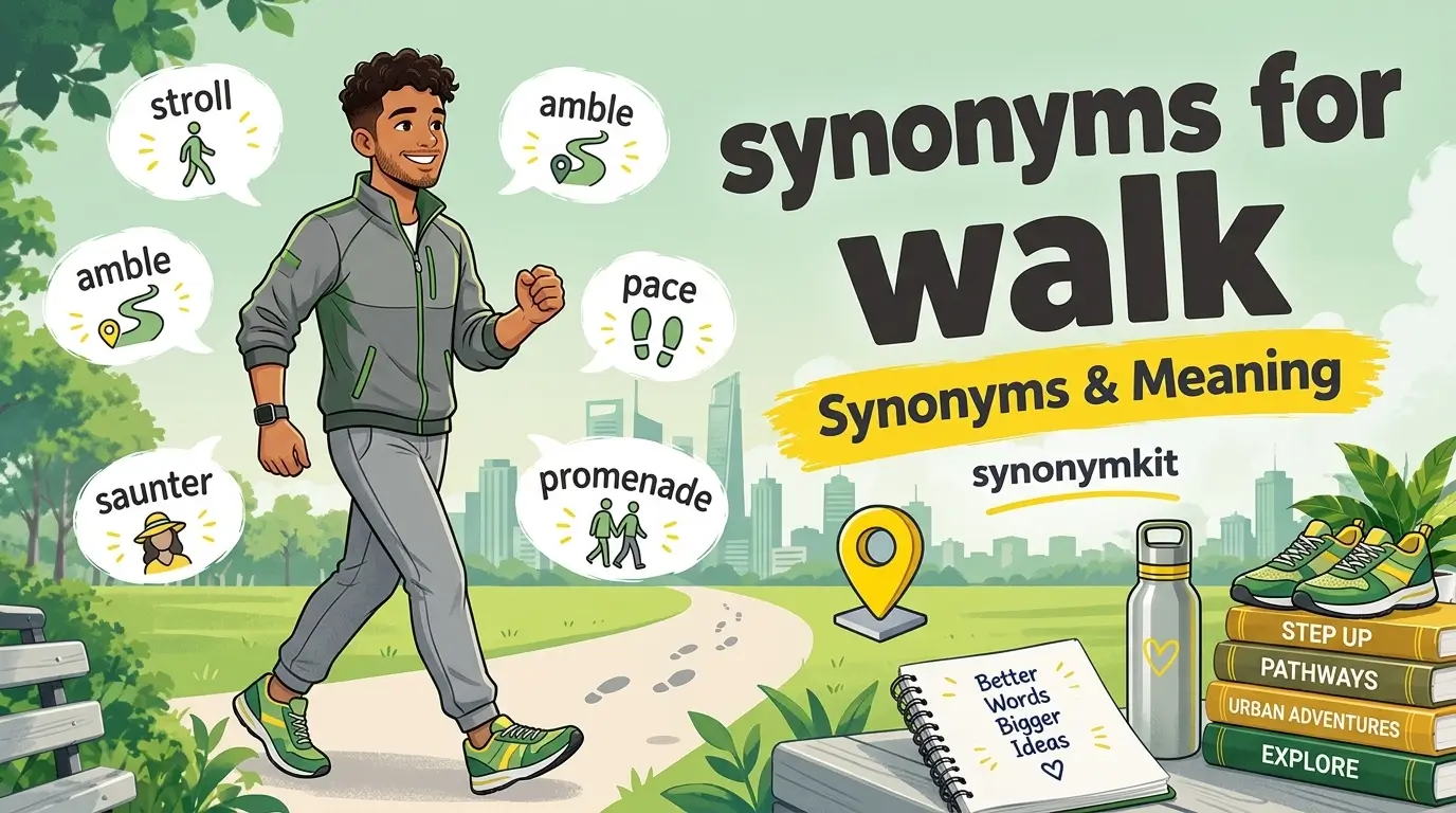 synonyms for walk