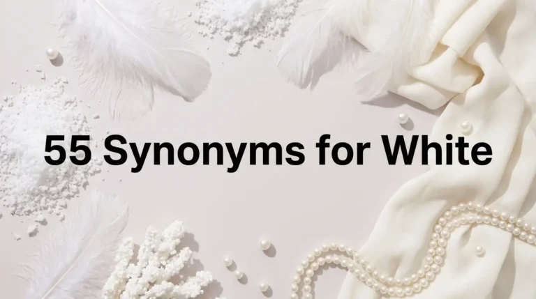 synonyms for white