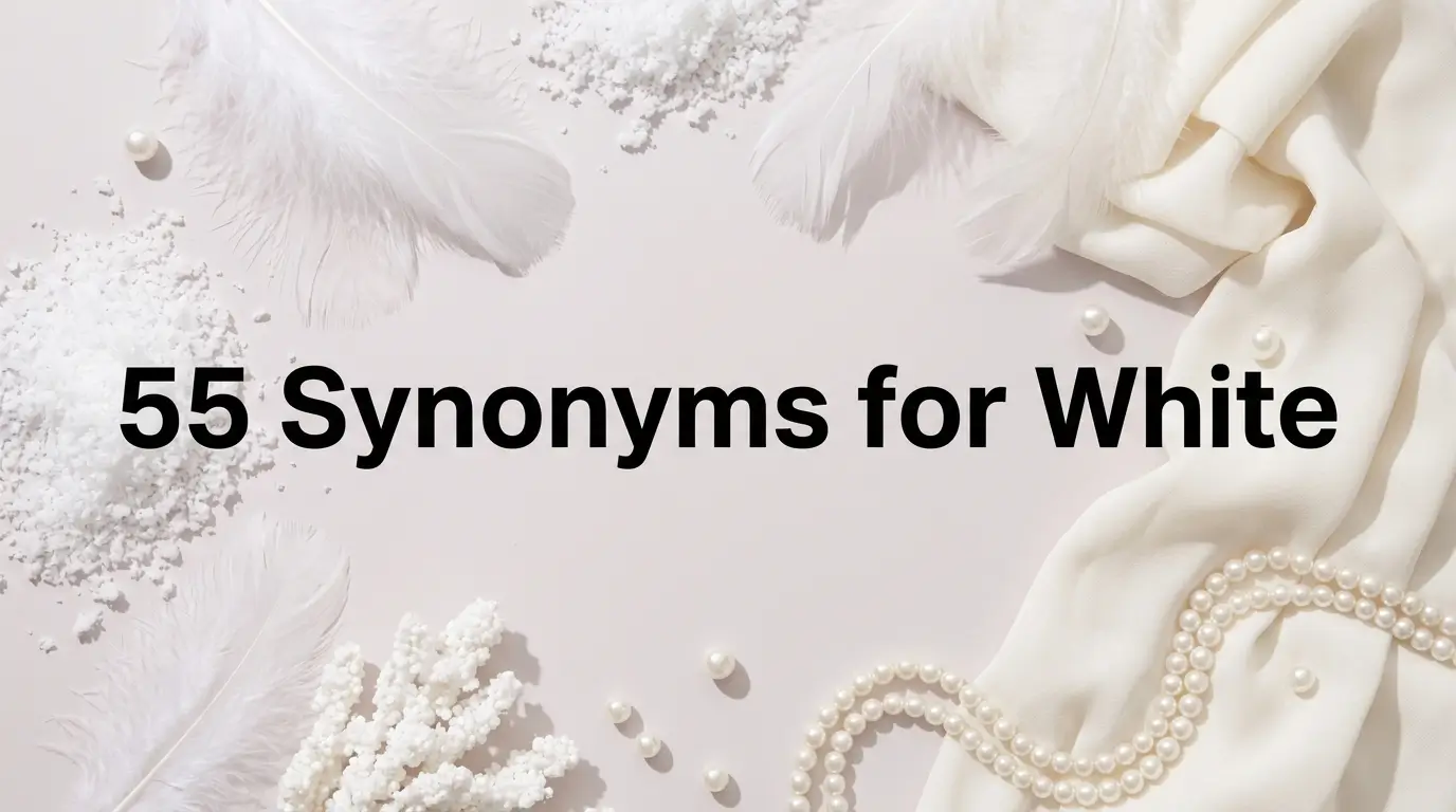 synonyms for white