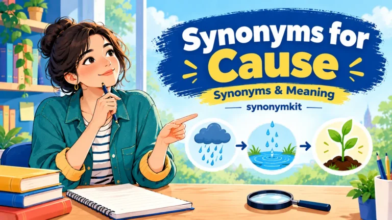 synonyms for cause
