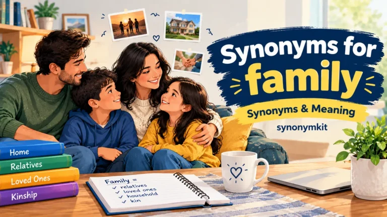 synonyms for family