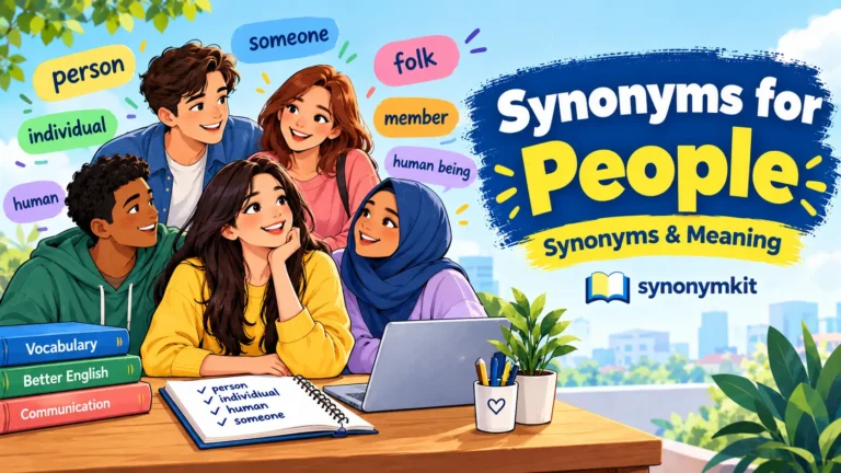 synonyms for people
