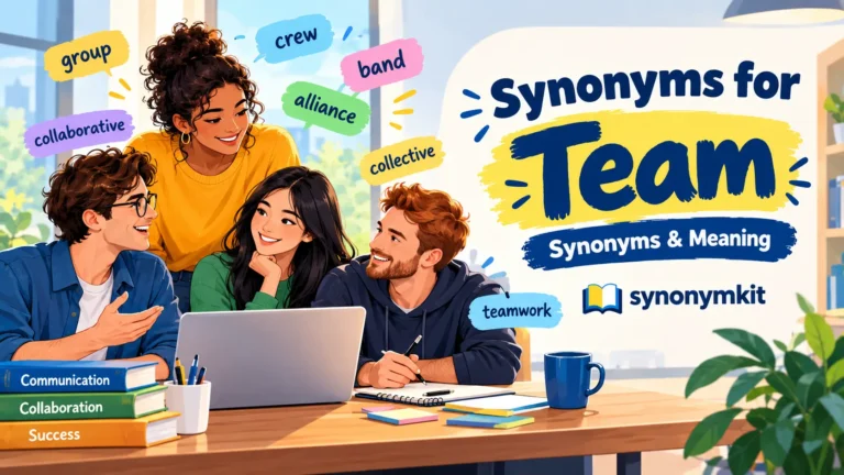 synonyms for team