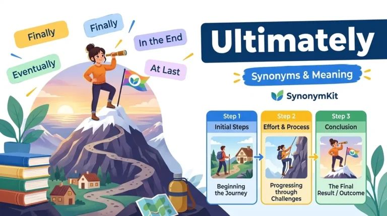 synonyms for ultimately