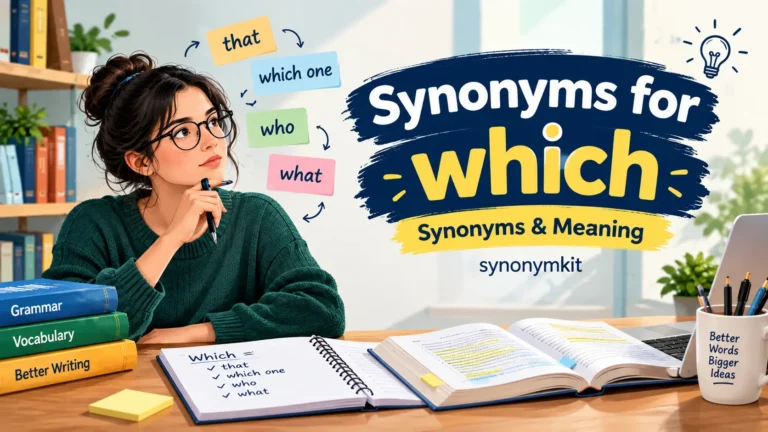 synonyms for which