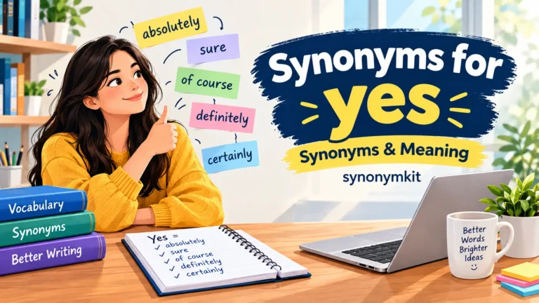 synonyms for yes