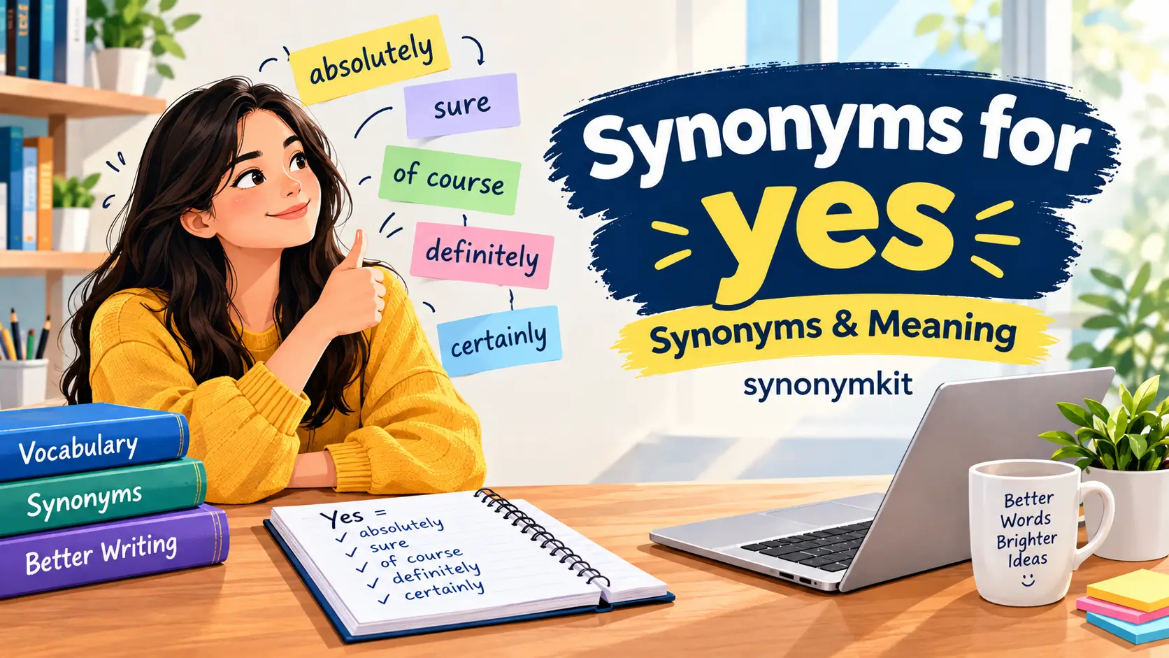 synonyms for yes